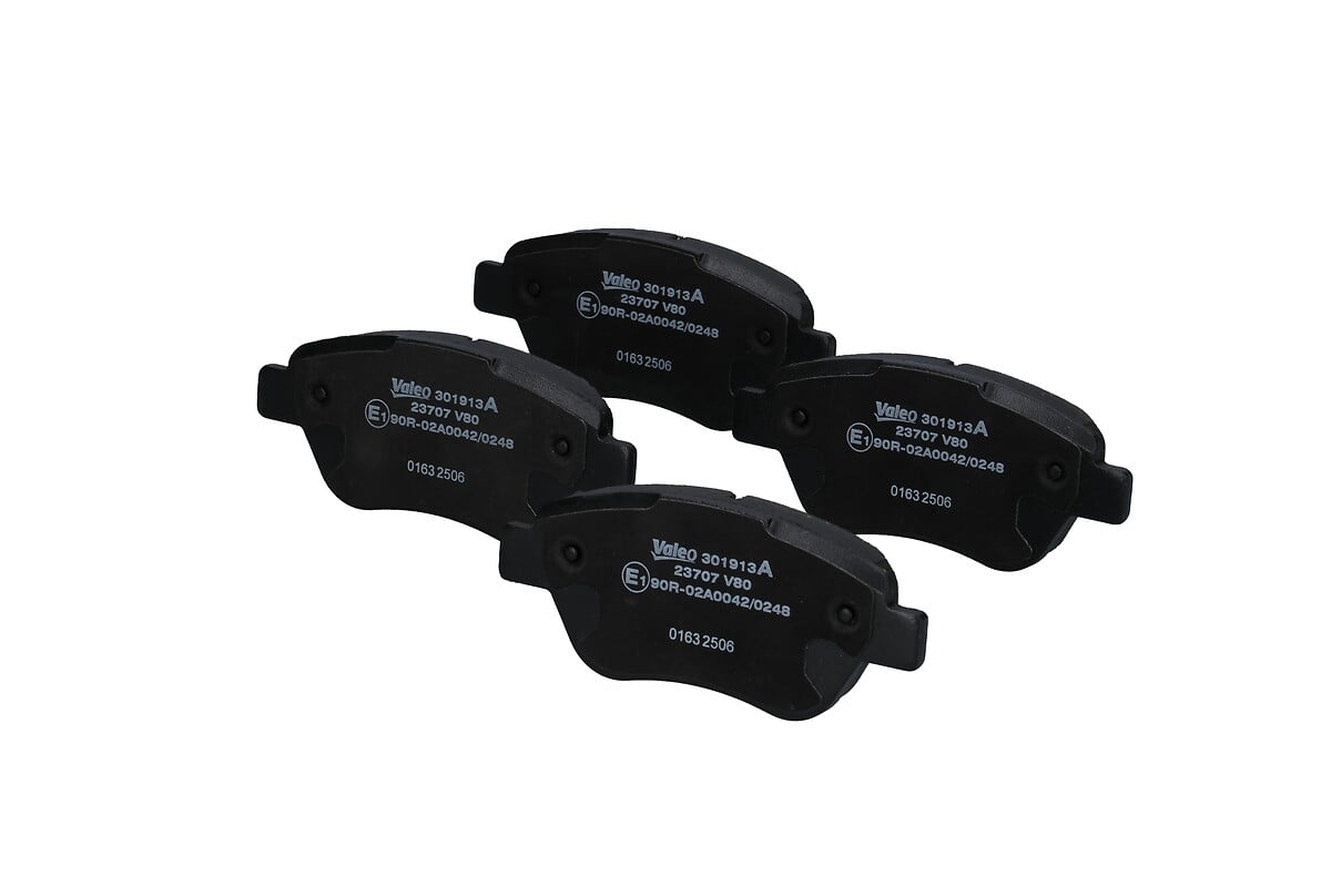 Jeu de 4 plaquettes de frein VALEO ref. 301913A